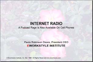 Internet Radio Seminar slide